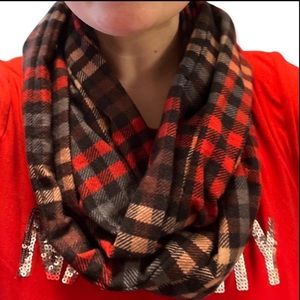 Handmade Plaid Cotton Flannel Scarf